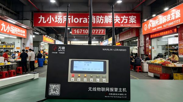 万霖医院LoRa消防：养老院LoRa无线消防改造案例