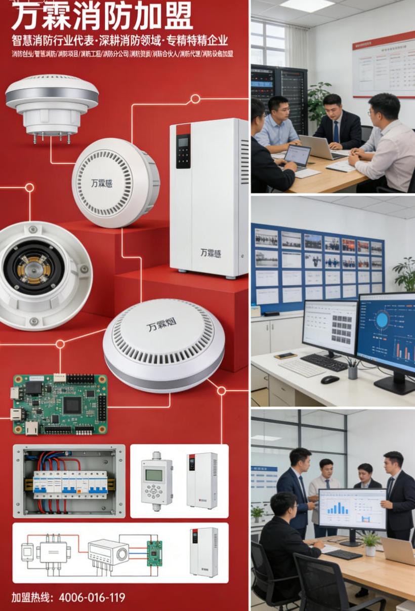 感烟火灾探测器品牌推荐：万霖消防宁波市场占有率领先