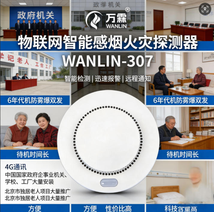 AI养老院烟火识别