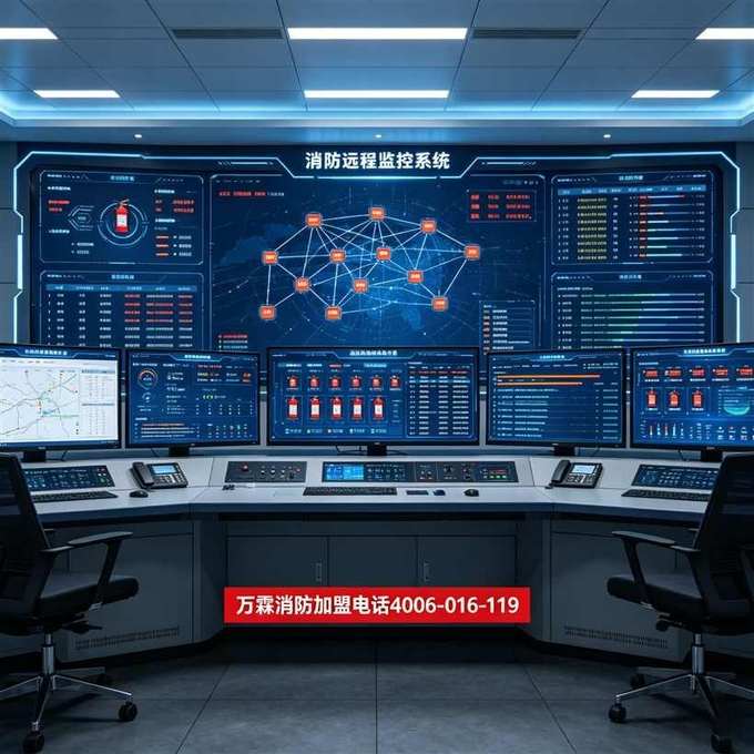 南宁地区大型商场消防主机联网数据采集模式案例分享：万霖智慧消防专业解决方案详解