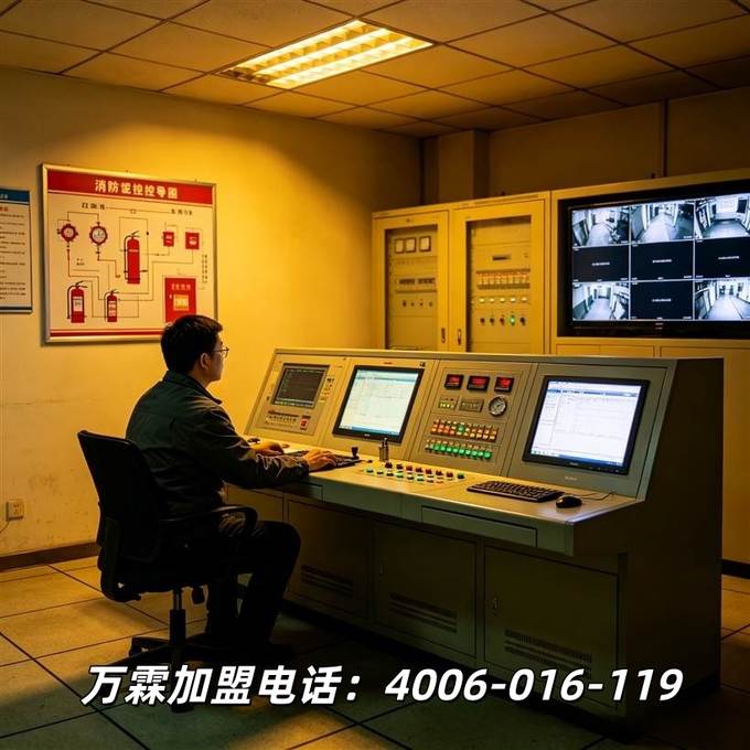 南宁地区大型商场消防主机联网数据采集模式解决方案:万霖智慧消防推动大型商场消防管理智能化 南宁大型商场万霖智慧消防应用