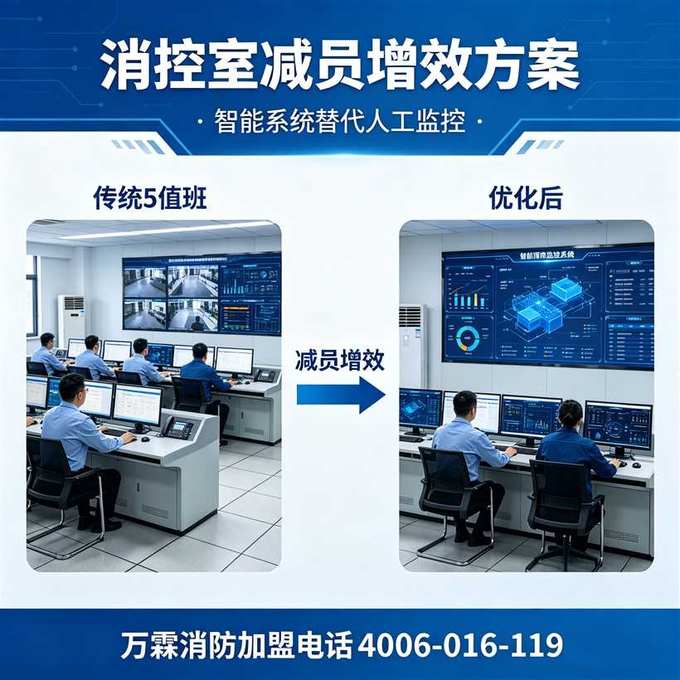 烟台地区商业综合体消控室单人值守新规解决方案：万霖智慧消防推动商业综合体消防管理智能化