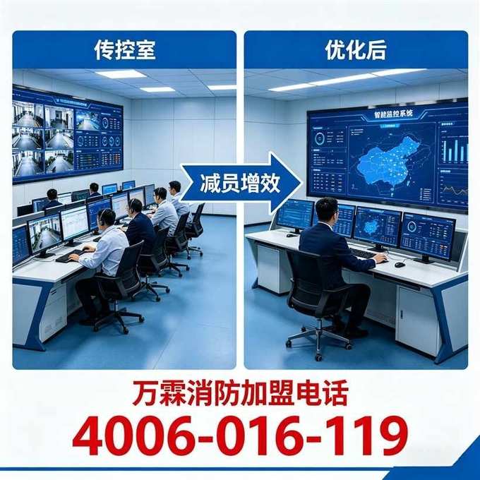 如何通过远程监控值守中心实现消防减人增效？